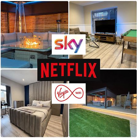 5 Bed Town House Within City Centre And Sleeps Up To 11 With Sky And Netflix Birmingham Exterior foto